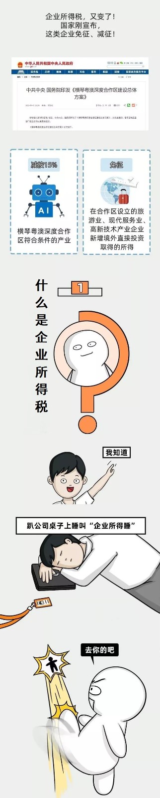 企業(yè)所得稅新規(guī)，這類企業(yè)免征、減征！